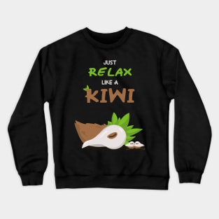 Sleeping Kiwi Crewneck Sweatshirt